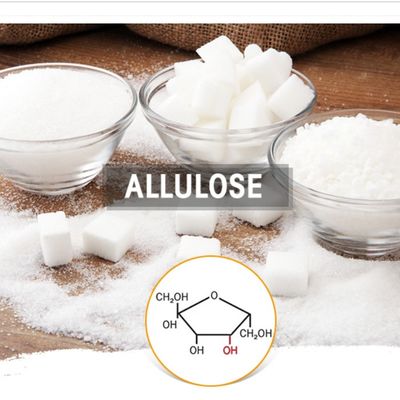 Monk Fruit Allulose Natural Sweetener 0 Sucrose Ức chế Béo phì 551-68-8 Sds
